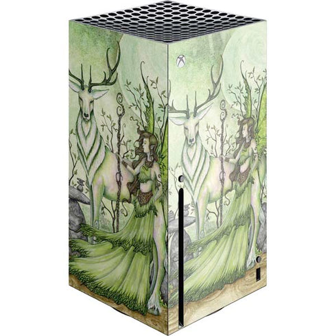 Guardian Fairy and Stag by Amy Brown Xbox Series X Skins